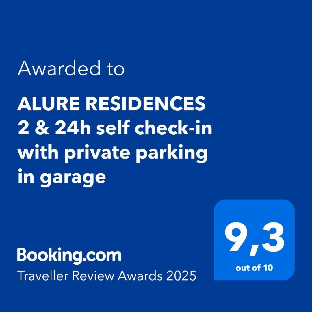 Alure Residences 2 & 24H Self Check-In, Parking In The Garage In The Apartment Building Included, New Building, Terrace, Green Location With A Forest Park With A Lake, Children'S Playground Banská Bystrica Exterior foto